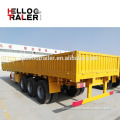 2/3 Axles (Stepwise Optional) Side Wall Open Fence Truck Cargo Utility Semi Trailer